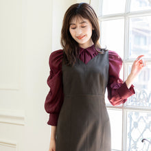 画像をギャラリービューアに読み込む, ウールライクマーメイドジャンスカ/mm337410