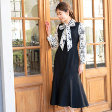 画像をギャラリービューアに読み込む, ウールライクマーメイドジャンスカ/mm337410