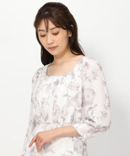 画像をギャラリービューアに読み込む, ぼかしフラワーワンピース/mm337414