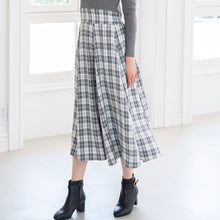 画像をギャラリービューアに読み込む, チェックレースアップドッキングワンピース/mm337417