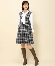 画像をギャラリービューアに読み込む, パール付きツイードジャンスカ/MM337420