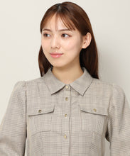 画像をギャラリービューアに読み込む, チドリシャツワンピース/MM337421