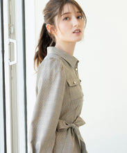 画像をギャラリービューアに読み込む, チドリシャツワンピース/MM337421