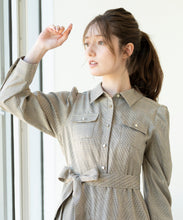 画像をギャラリービューアに読み込む, チドリシャツワンピース/MM337421