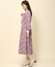 画像をギャラリービューアに読み込む, バイカラーボウタイフラワーワンピース/MM337423