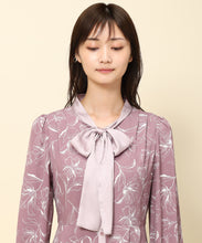 画像をギャラリービューアに読み込む, バイカラーボウタイフラワーワンピース/MM337423