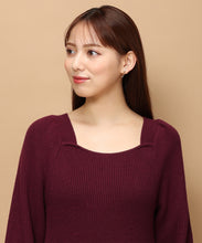 画像をギャラリービューアに読み込む, バックリボンニットミニワンピース/MM337425