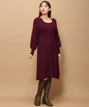 画像をギャラリービューアに読み込む, バックリボンニットミニワンピース/MM337425