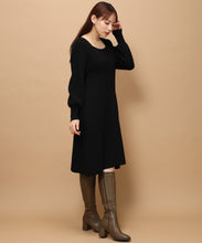 画像をギャラリービューアに読み込む, バックリボンニットミニワンピース/MM337425