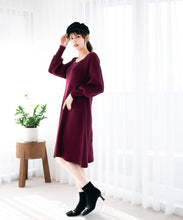 画像をギャラリービューアに読み込む, バックリボンニットミニワンピース/MM337425