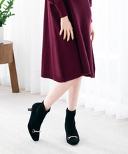 画像をギャラリービューアに読み込む, バックリボンニットミニワンピース/MM337425