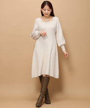 画像をギャラリービューアに読み込む, バックリボンニットミニワンピース/MM337425