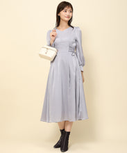 画像をギャラリービューアに読み込む, ピーチサテンサイドレースアップワンピース/MM337426