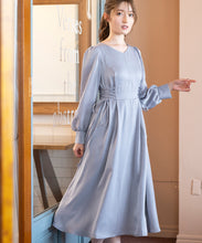 画像をギャラリービューアに読み込む, ピーチサテンサイドレースアップワンピース/MM337426