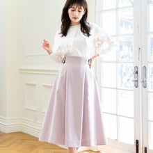 画像をギャラリービューアに読み込む, フラワー刺繍ケープニット/mm338310