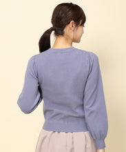 画像をギャラリービューアに読み込む, すずらんパール刺繍ニット/MM338317