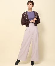 画像をギャラリービューアに読み込む, すずらんパール刺繍カーディガン/MM338409