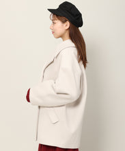 画像をギャラリービューアに読み込む, 中空糸ニットメルトンミドルコート/MM338601