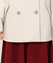 画像をギャラリービューアに読み込む, 中空糸ニットメルトンミドルコート/MM338601