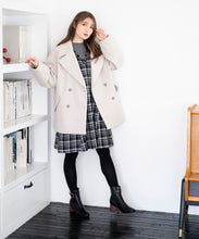 画像をギャラリービューアに読み込む, 中空糸ニットメルトンミドルコート/MM338601