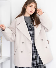 画像をギャラリービューアに読み込む, 中空糸ニットメルトンミドルコート/MM338601