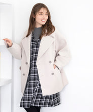 画像をギャラリービューアに読み込む, 中空糸ニットメルトンミドルコート/MM338601