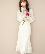 画像をギャラリービューアに読み込む, モールレースマーメイドスカート/MM347203