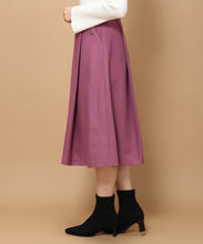 画像をギャラリービューアに読み込む, タックフレアサーキュラースカート/MM347207