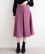 画像をギャラリービューアに読み込む, タックフレアサーキュラースカート/MM347207