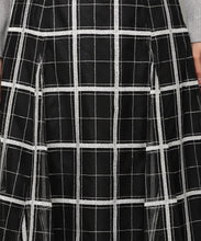 画像をギャラリービューアに読み込む, ラメ刺繍チェックスカート/MM347212