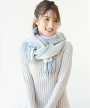 画像をギャラリービューアに読み込む, ブローチ付き成型リブニットワンピース/MM347401