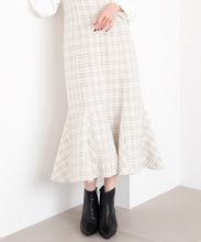 画像をギャラリービューアに読み込む, ラメツイードビスチェ風ドッキングワンピース/MM347403