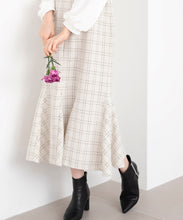 画像をギャラリービューアに読み込む, ラメツイードビスチェ風ドッキングワンピース/MM347403