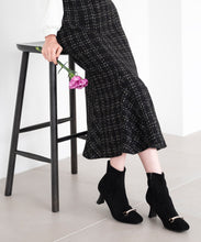 画像をギャラリービューアに読み込む, ラメツイードビスチェ風ドッキングワンピース/MM347403