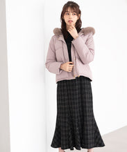 画像をギャラリービューアに読み込む, ラメツイードビスチェ風ドッキングワンピース/MM347403