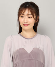 画像をギャラリービューアに読み込む, ベロアビスチェワンピース/MM347409