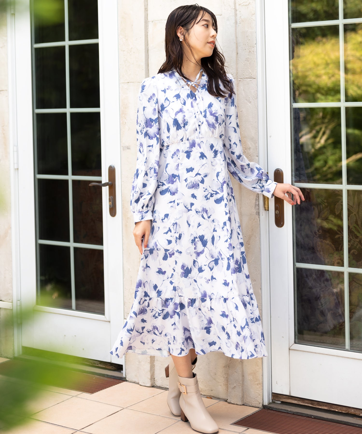 水彩フラワーワンピース/MM347418 – MISCH MASCH|31 Sons de mode
