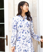 画像をギャラリービューアに読み込む, 水彩フラワーワンピース/MM347418