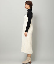 画像をギャラリービューアに読み込む, カットジャガードフリンジキャミワンピース/MM347420