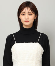 画像をギャラリービューアに読み込む, カットジャガードフリンジキャミワンピース/MM347420