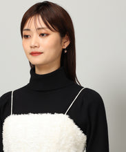 画像をギャラリービューアに読み込む, カットジャガードフリンジキャミワンピース/MM347420