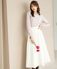 画像をギャラリービューアに読み込む, フラッフィー丸首ビジューニット/MM348303