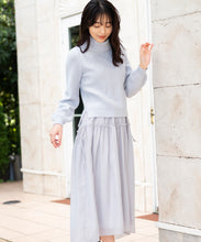 画像をギャラリービューアに読み込む, フラッフィーラメジャガードオフタートルニット/MM348304