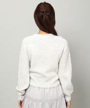 画像をギャラリービューアに読み込む, フラッフィーケーブルビジューニット/MM348305