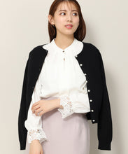 画像をギャラリービューアに読み込む, ベーシックビジューカーディガン/MM348406