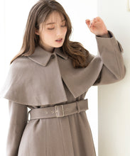 画像をギャラリービューアに読み込む, ケープカラーコート/MM348607