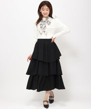 画像をギャラリービューアに読み込む, ティアードロングスカート/MM417201