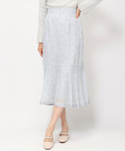 画像をギャラリービューアに読み込む, パイピングドビー小花スカート/MM417204