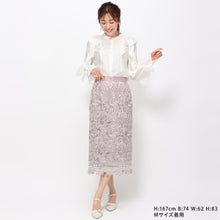 画像をギャラリービューアに読み込む, ケミカルレースタイトスカート/MM417206