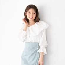 画像をギャラリービューアに読み込む, バルーンオフショルダーブラウス/MM418118